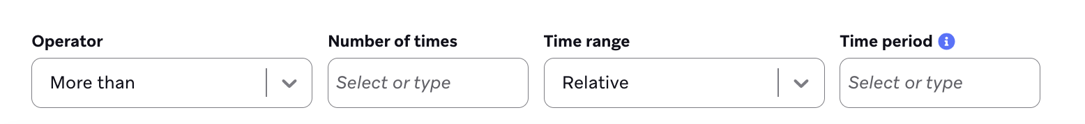 Time period field with "365" entered.